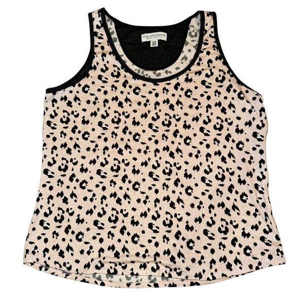 LIVE LOVE LOUNGE Karen Neuburger Animal Print Pajamas Set Size XL - Picture 4 of 11